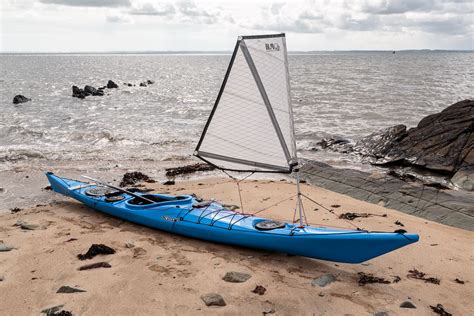 Sea kayaking with seakayakphoto.com: P&H Scorpio MK2 MV with Skudder and P&H Code Zero sail, a ...