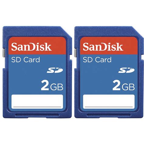 SanDisk SDSDB2-002G 2GB SD Card Class 2 from Conrad.com