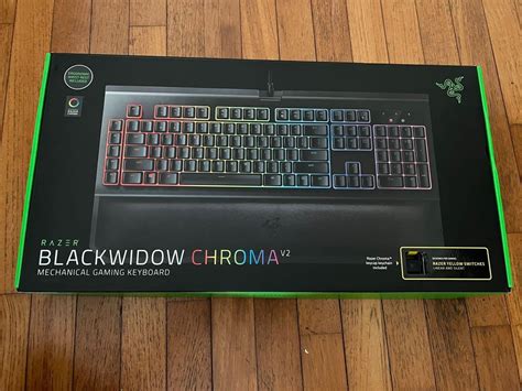 Razer Blackwidow Chroma v2, Computers & Tech, Parts & Accessories ...