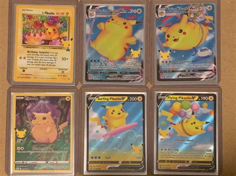 Mavin | Pikachu Pokemon Celebrations Set