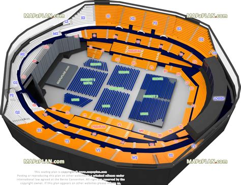 Zürich Oerlikon Hallenstadion seating chart - Arena Sektorenplan mit ...