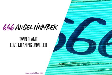 666 Angel Number Twin Flame Love Meaning Unveiled