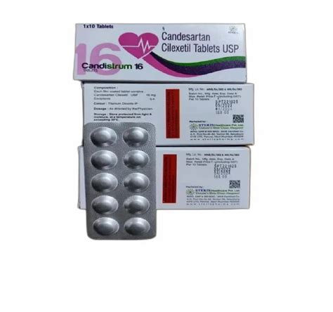 Candistrum Candesartan Cilexetil Tablet 16 Mg at best price in Nagpur