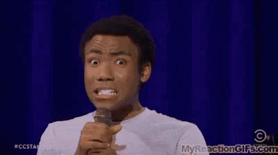 Yikes GIF - DonaldGlover Nervous - Discover & Share GIFs