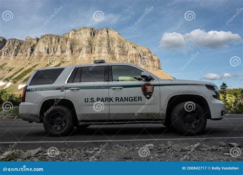 US Park Ranger Vehicle editorial photography. Image of patrol - 200842717