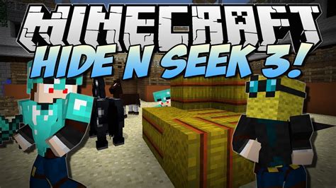 Minecraft | HIDE N SEEK 3! (NEW Animal Village Map!) | Minigame - YouTube