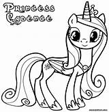 My Little Pony Cadence Coloring Pages At GetColoringscom  Free sketch template