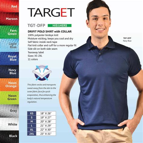 Target Drifit Polo Shirt – Tee Lane PH