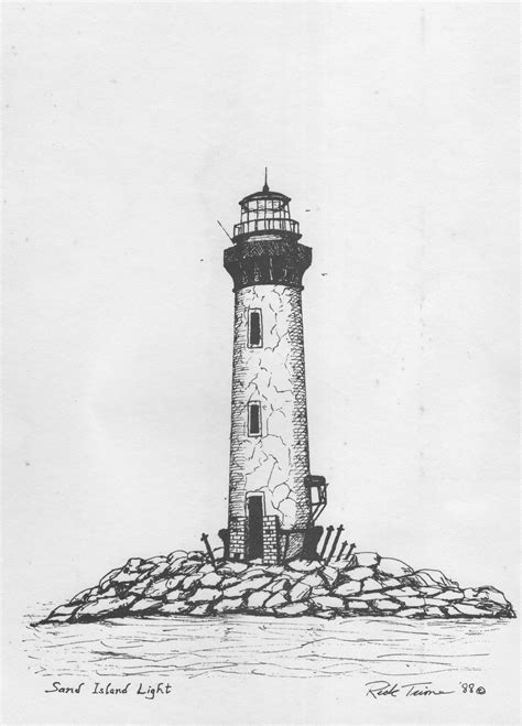 Free Lighthouse Drawing, Download Free Lighthouse Drawing png images ...