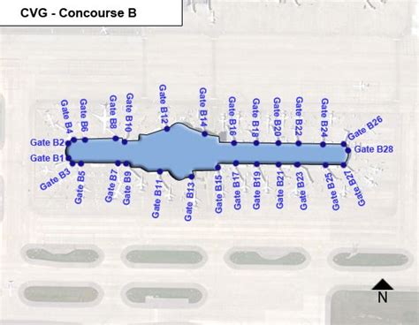 Cvg Parking Map