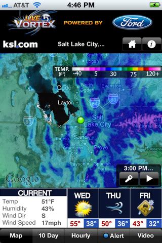 KSL Weather Weather Track Plotting Storm Track