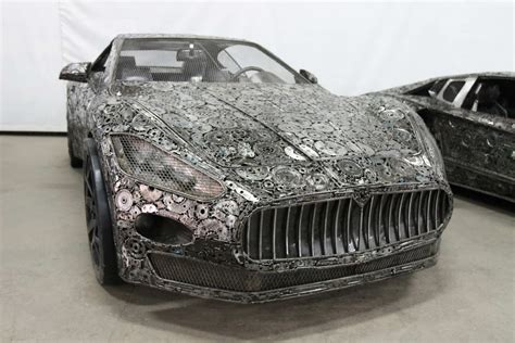 Artists Recycle Scrap Metal Into Amazing Life-Size Supercars In Poland | Carscoops | Super cars ...