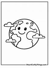 Earth Coloring Pages For Preschoolers sketch template