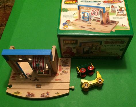 BRIO GROCERY STORE Richard Scarry 32532 + Bananamobile + Car Wooden ...