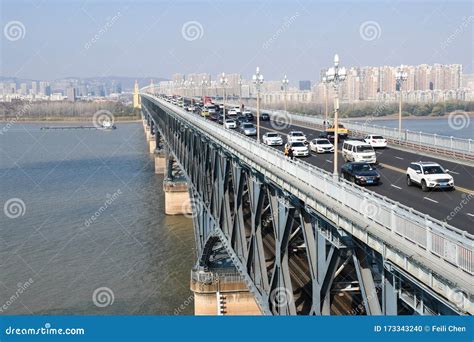 Nanjing Yangtze River Bridge, China Stock Image | CartoonDealer.com ...