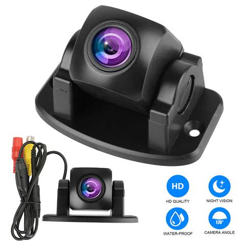 Waterproof Wide HD Car Reverse Parking Camera Front/Side/Rear View Sensor Cam | eBay