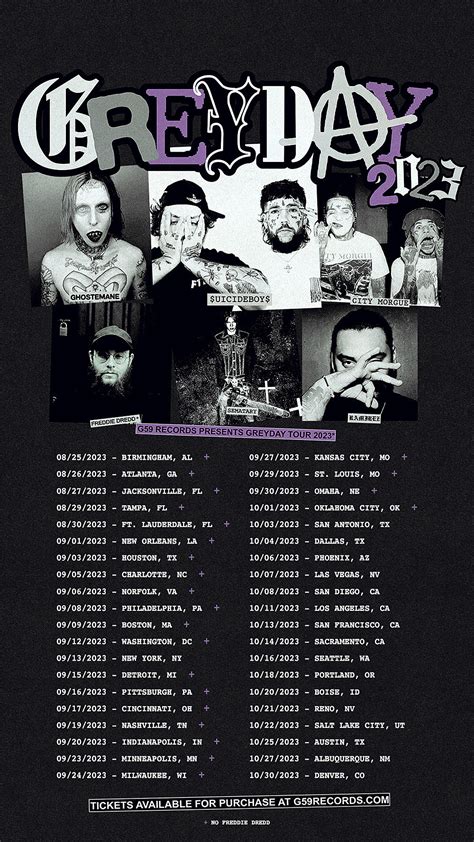 Suicideboys Tour 2024 Lineup - Leia Shauna