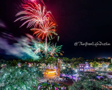 Best Places to Watch the Baytowne Wharf Fireworks - The Good Life Destin