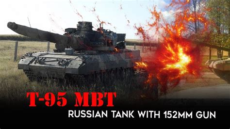 Frightful Firepower of the Russian T-95 Main Battle Tank - YouTube