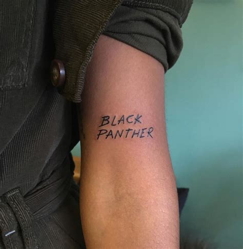 UPDATED: 19 Proud Black Panther Tattoos (November 2020)