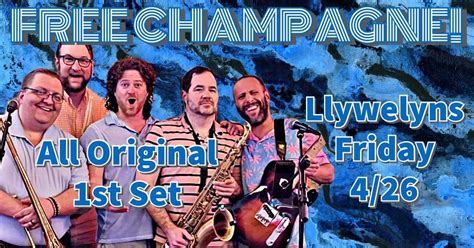 FREE CHAMPAGNE! All Original Set, Llywelyn's Pub Webster Groves, 26 April 2024 | AllEvents.in