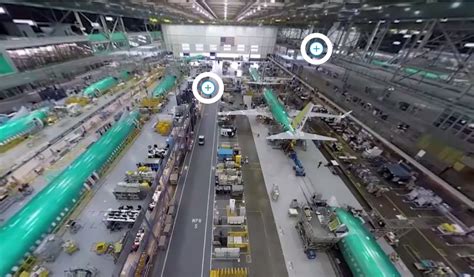 Take a virtual tour of Boeing's jet factory in Renton