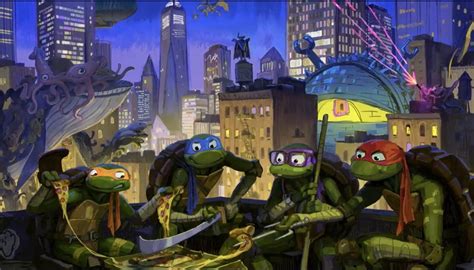 new animation movie tmnt 2023 concept arts | Teenage Mutant Ninja ...