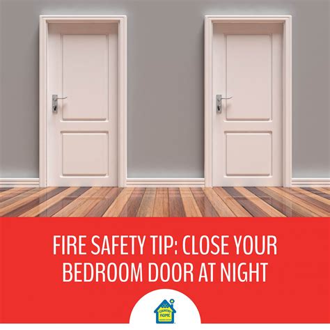 Fire Safety Tip: Close Your Bedroom Door at Night - Country Home ...