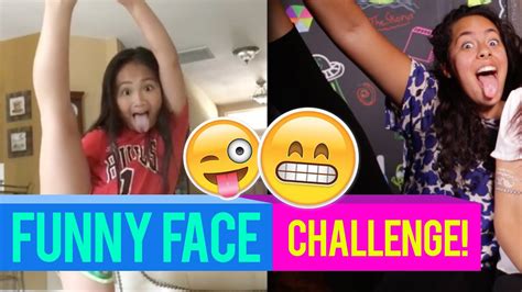 Funny Face Challenge! - YouTube