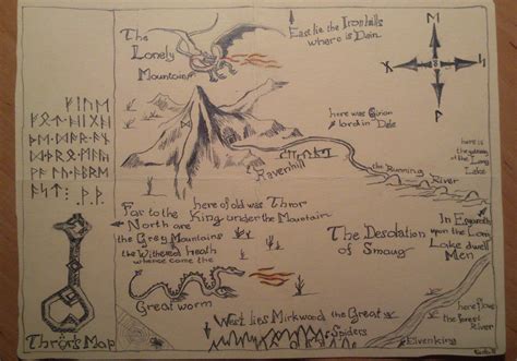 Map of Erebor by DominikFanta on DeviantArt