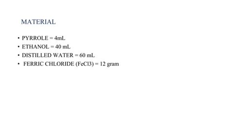 POLYPYRROLE SYNTHESIS. PPT.pptx