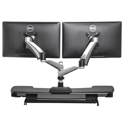 Dual Monitor Arm | Adjustable Standing Desks | VARIDESK®