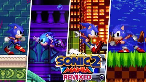 Sonic 2 Mania Remixed [Sonic Mania] [Mods]