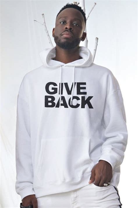 Oversized Dadju Give Back Charity Hoodie - boohooMAN