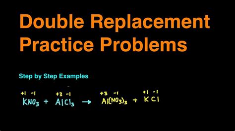 Double Displacement Reaction Examples In Real Life