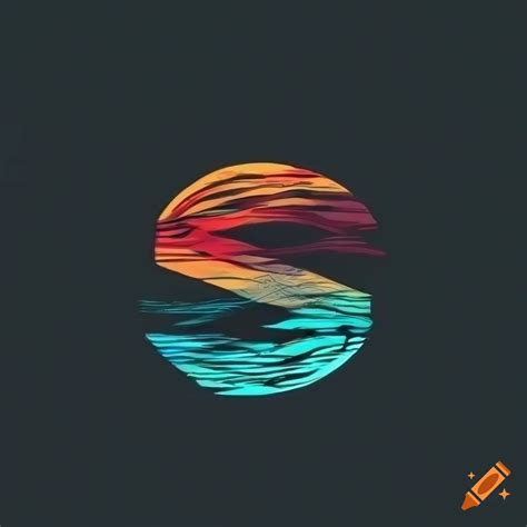 Artistic logo design with the word dend