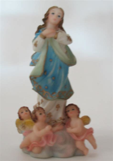 Statue - Immaculate Conception - 4 Inch – Lumen Christi Books & Gifts