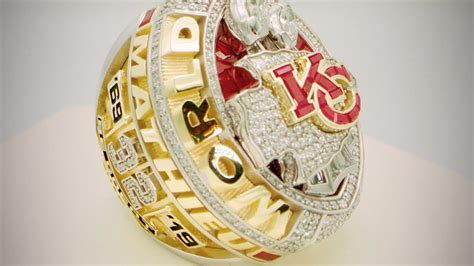 Kansas City Chiefs' Super Bowl rings have 255 diamonds