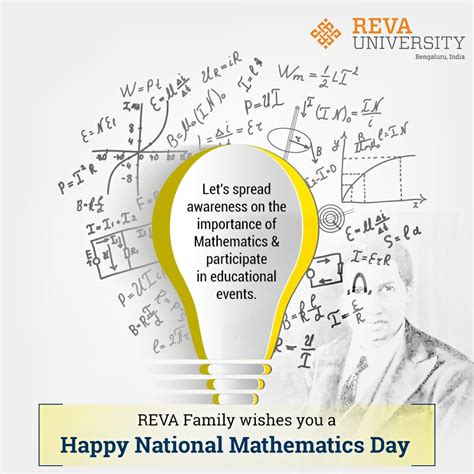 National Mathematics Day | Mathematics, Math quotes, Maths day