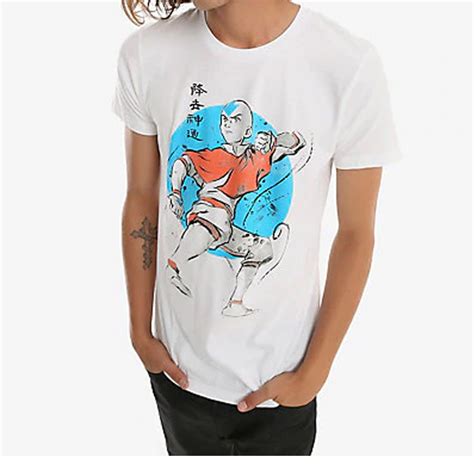 Avatar The Last Airbender Aang Watercolor t shirt