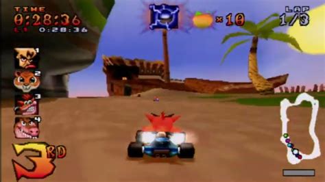 Crash Team Racing -- Gameplay (PS1) - YouTube