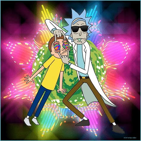 Steam 工作坊::Rick And Morty Trippy, rick and morty drip HD phone ...