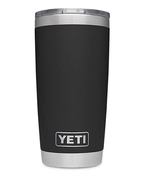 YETI Rambler 20 Oz Tumbler Black - SKU-0305-BLK - TACWRK