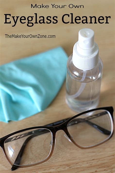 Homemade Eyeglass Cleaner - The Make Your Own Zone