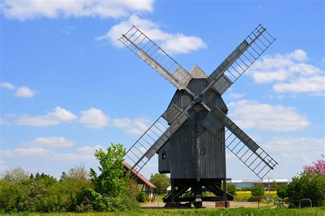 Post Mill Windmill Wind · Free photo on Pixabay