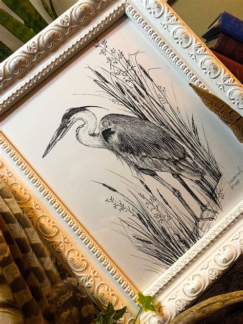 The Heron - Etsy Canada