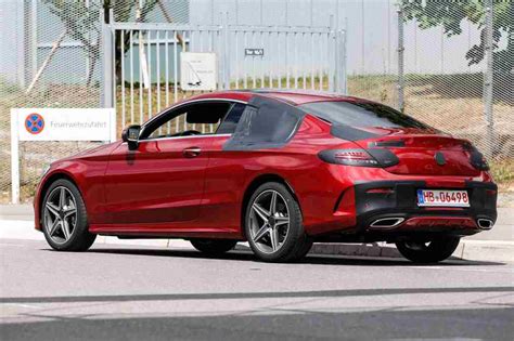 The Mercedes-Benz C-Class Coupe is Almost Undisguised