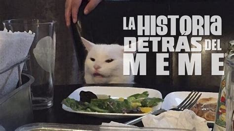 Meme del gato en la mesa | La Historia Detrás del Meme - YouTube