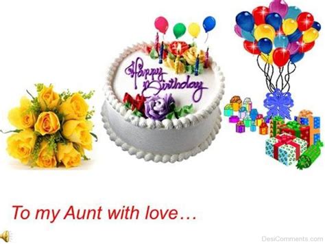 Beautiful Pic Of Happy Birthday Aunt - DesiComments.com