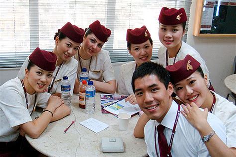 World stewardess Crews: Trip with Qatar Cabin Crew